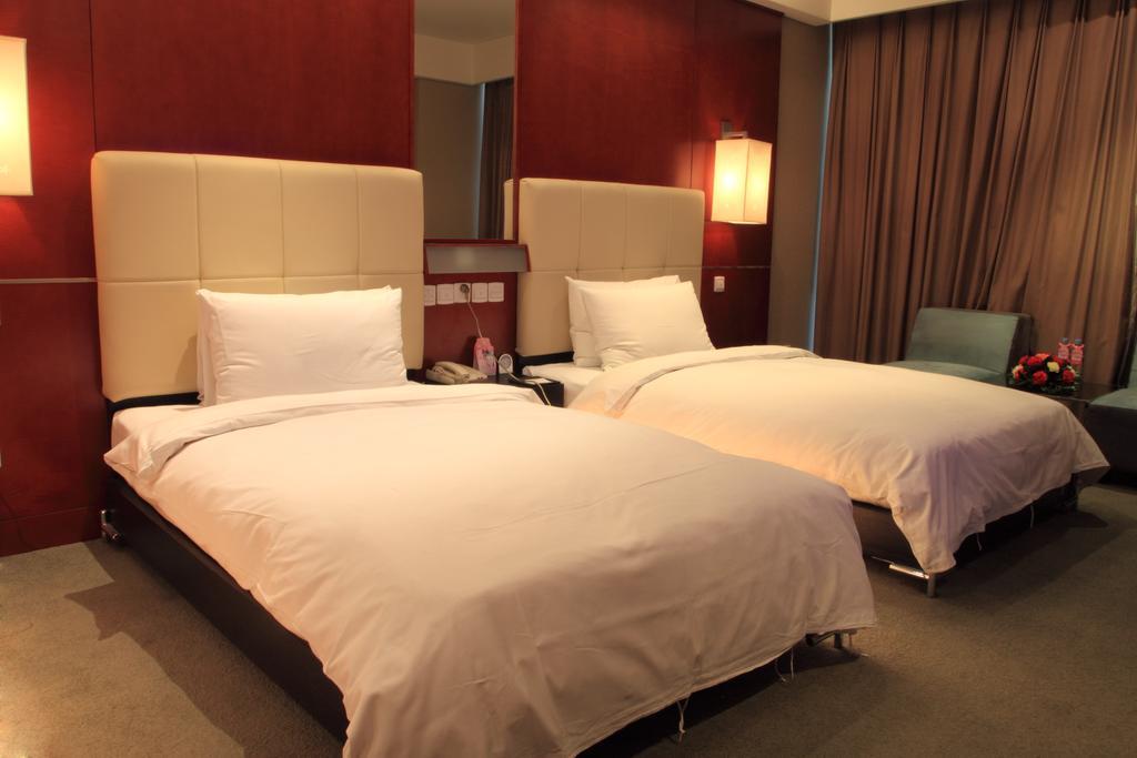 Shen Zhou International Hotel Пекин Стая снимка